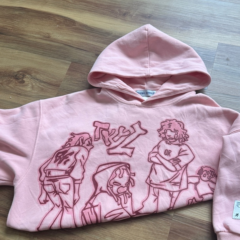 Aelfric Eden Soft Pink Hoodie